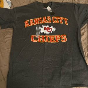 Kansas City Chiefs shirt in grey.